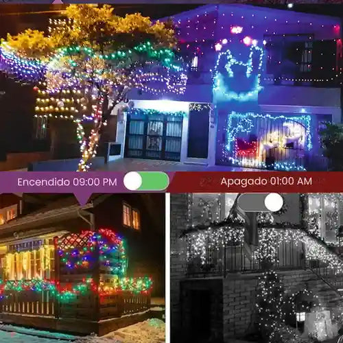 Luces navideñas inteligentes