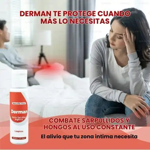 DERMAN® – Crema Íntima Antifúngica y Regeneradora con Registro INVIMA