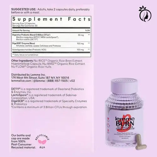 Cápsulas para Apoyar la Hinchazón y la Fatiga