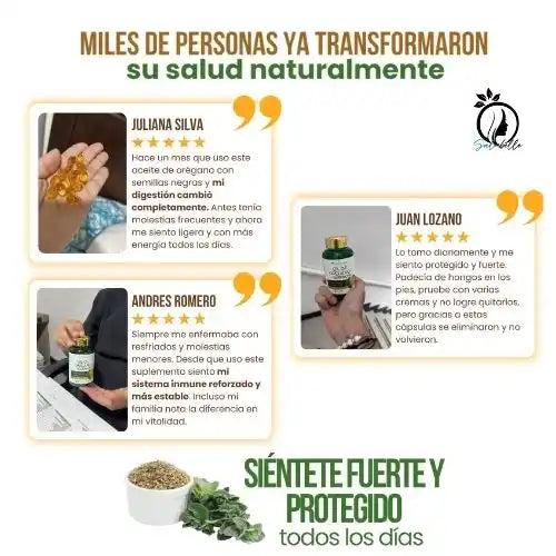 Carlyle® Aceite de Orégano Equilibra tu digestión y fortalece tu bienestar