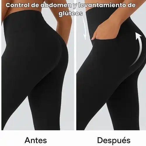 Leggings Con Control Abdomen