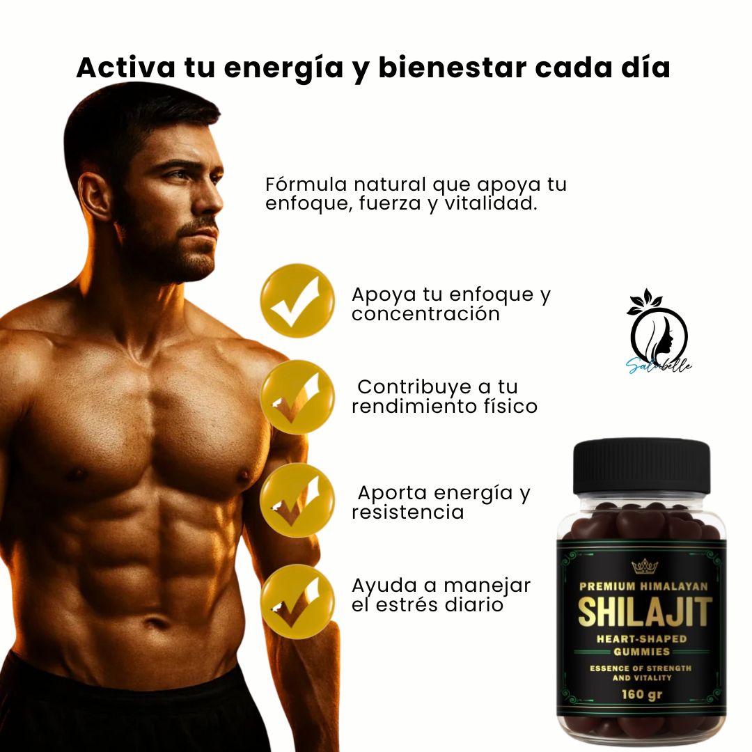 Shilajit Gummies Energía y Vitalidad en una Gomita