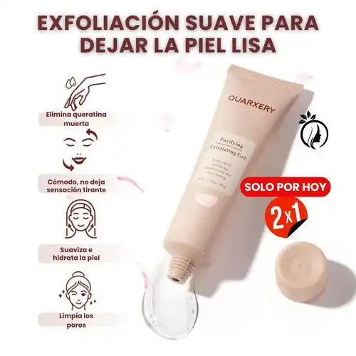 Exfoliación Profunda sin Irritar: Tu Piel Más Suave en Minutos - 2X1