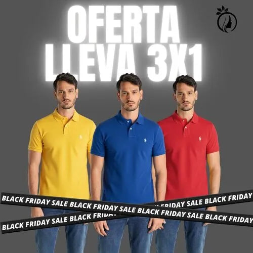Camisa Polo Premium - BLACK FRIDAY