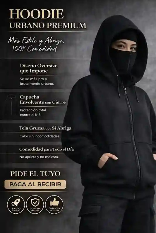 Buzo Oversize con Balaclava