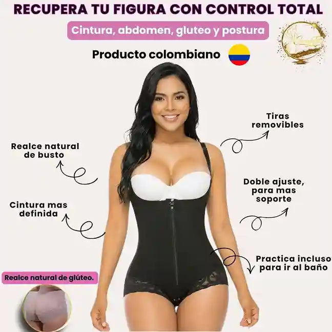 FAJA SEMICACHETERO ESPALDA ALTA