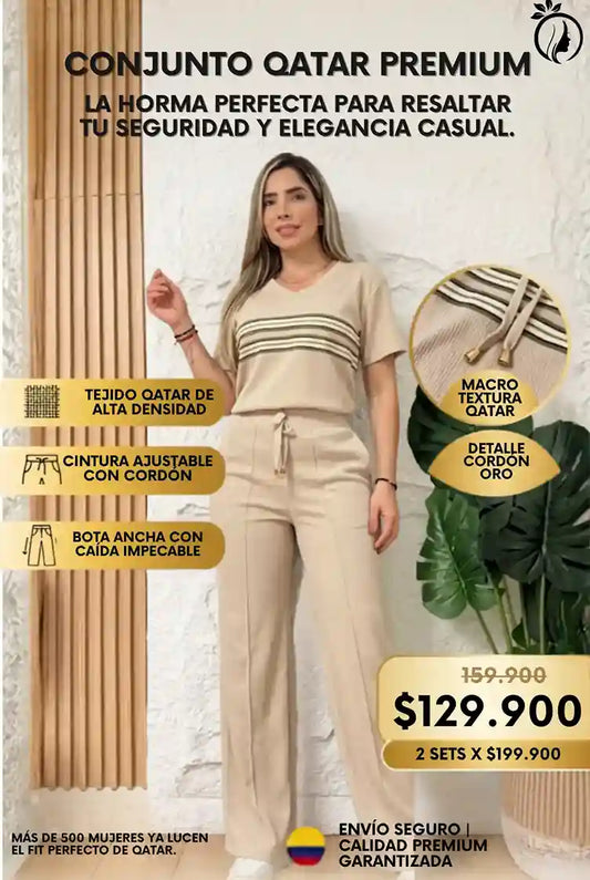 Conjunto premium QATAR luxe