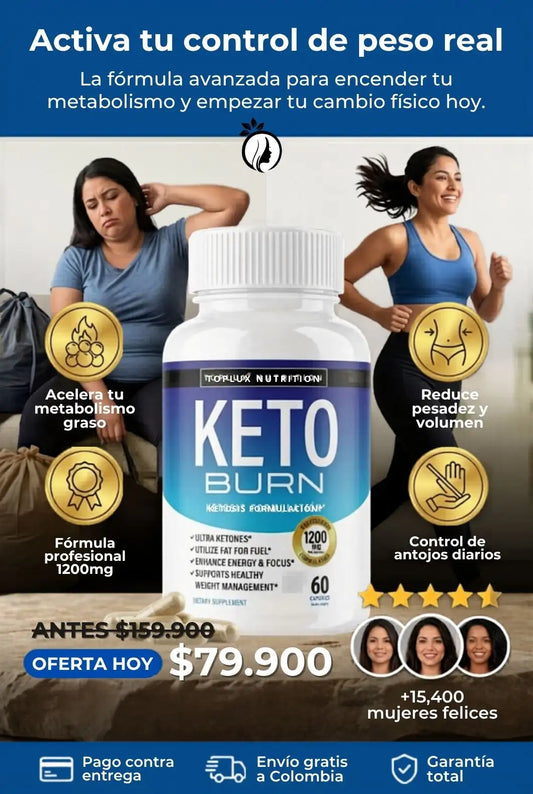 Keto Burn: Enciende tu Metabolismo y Transforma tu Día a Día🔥