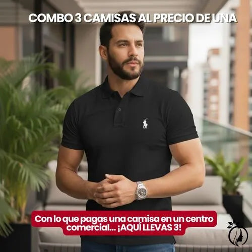 Camisa Polo Premium - BLACK FRIDAY