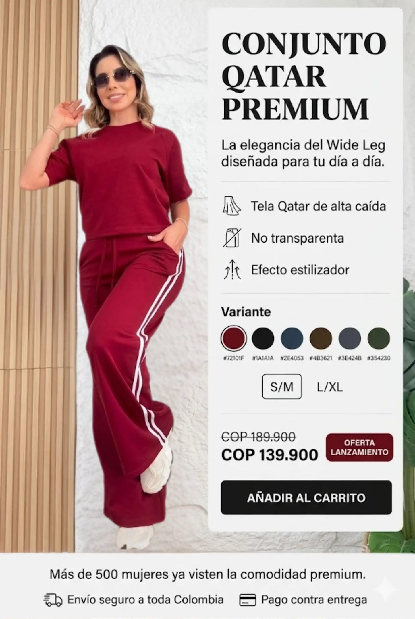 Conjunto QATAR premium