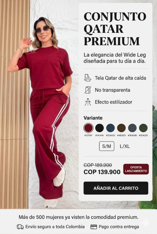 Conjunto QATAR premium