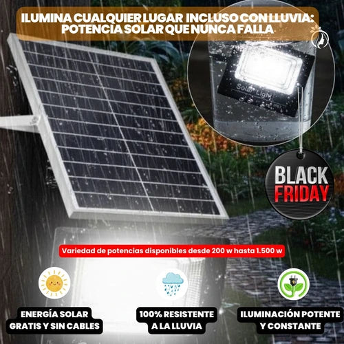 Ilumina tu casa con panel solar: luz fuerte sin cables y sin pagar energía