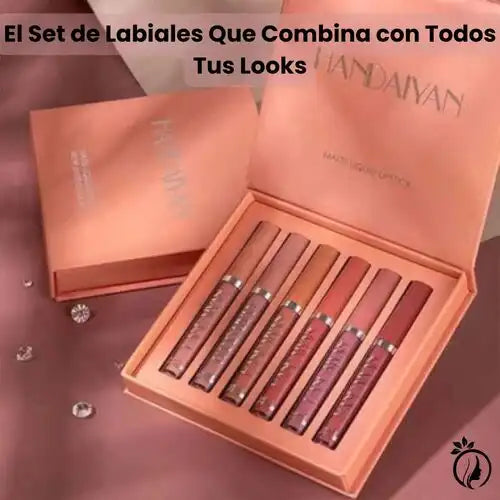 Color duradero para tus labios: Compra 3 y recibe 6
