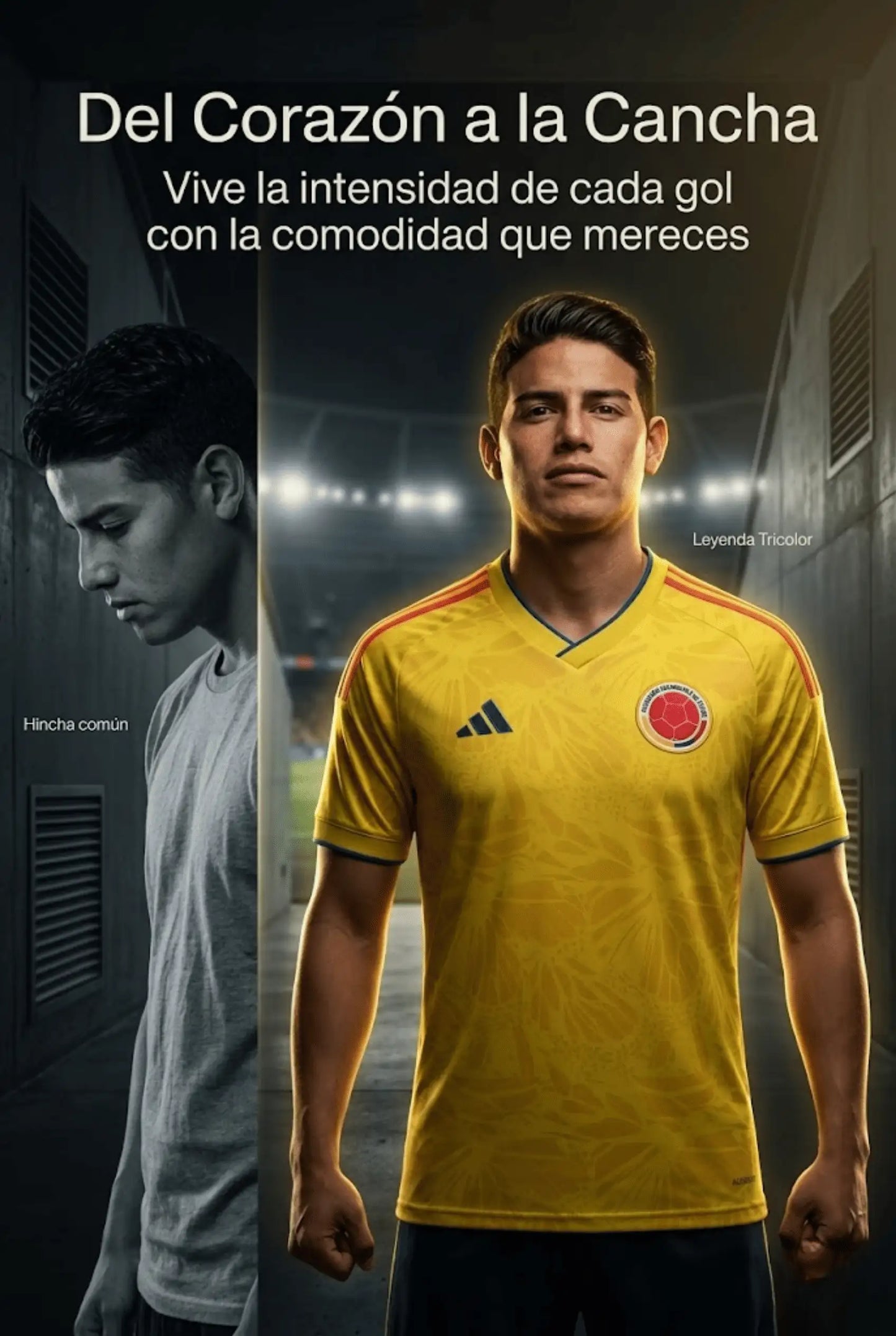 Camiseta Selección Colombia 2026- Encauchetada