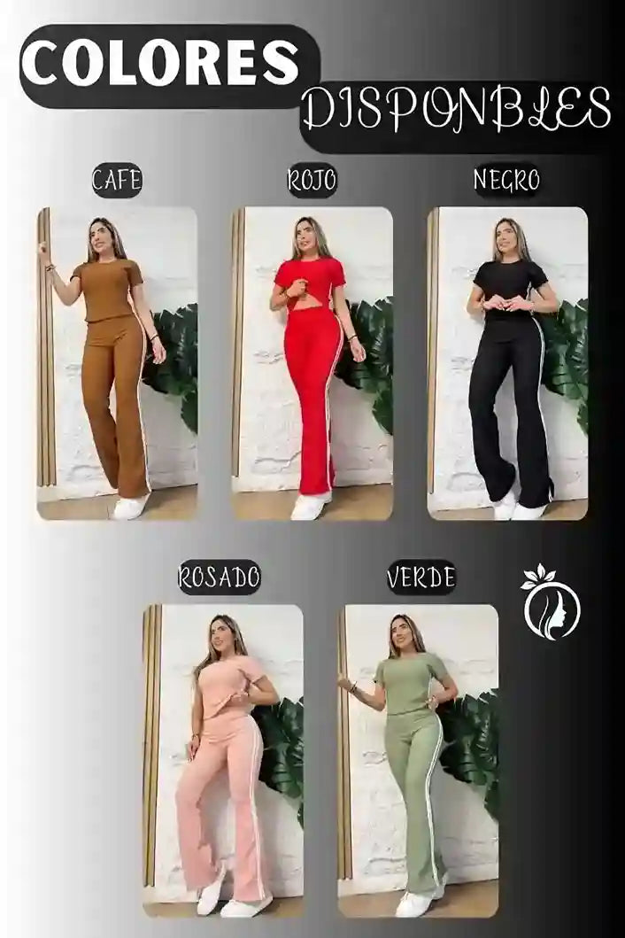 Conjunto Rib Sesgos – Comodidad Total con Ajuste que Estiliza
