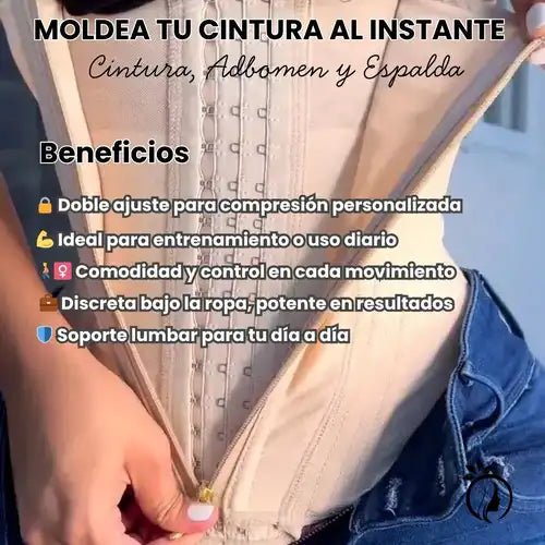 Cinturilla Diseño Ajustable y Doble Refuerzo