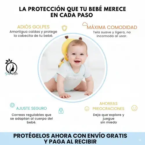 Combo Primeros Pasos Mochila Anticaída + Rodilleras