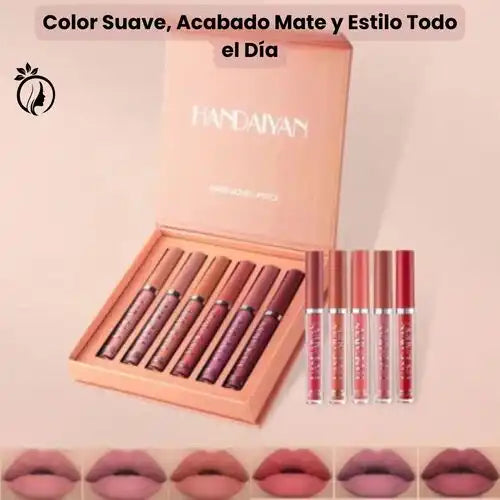 Color duradero para tus labios: Compra 3 y recibe 6