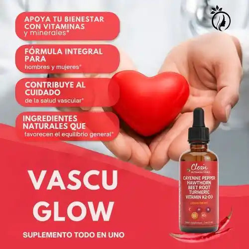Vascu Glow™ Energía, Circulación y Bienestar Masculino en Cada Gota