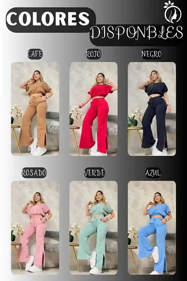 Conjunto Bota Campana con Abertura