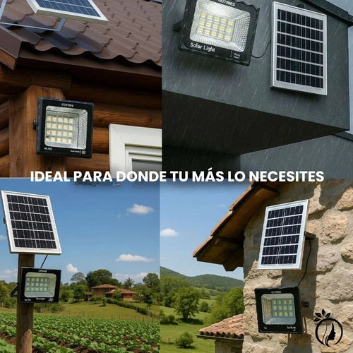 Ilumina tu casa con panel solar: luz fuerte sin cables y sin pagar energía