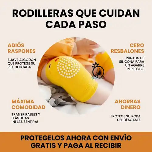 Combo Primeros Pasos Mochila Anticaída + Rodilleras
