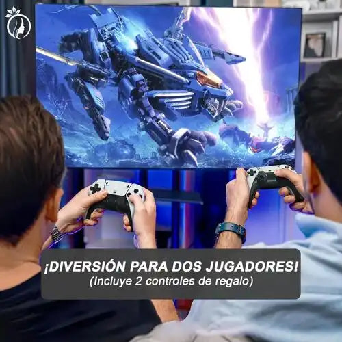 Gamestation Pro: 2 controles gratis + caja premium 4K