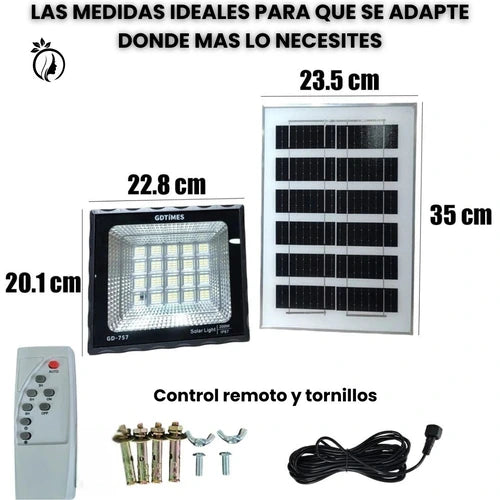 Ilumina tu casa con panel solar: luz fuerte sin cables y sin pagar energía