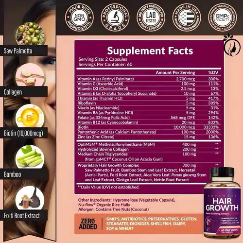 ¿Cansada de tratamientos que no funcionan? Empieza a nutrir tu cabello desde dentro.