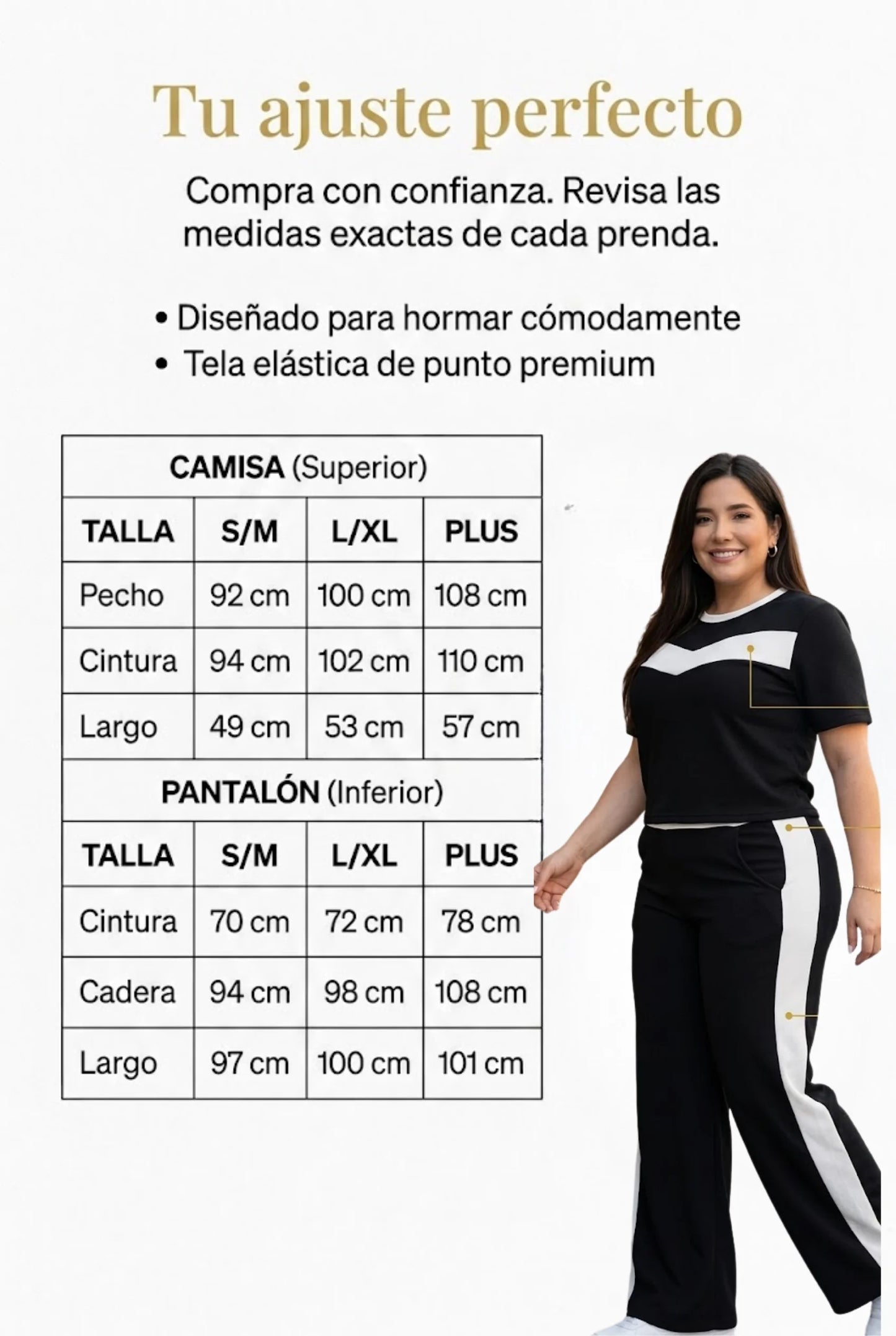 Conjunto Combinado Premium