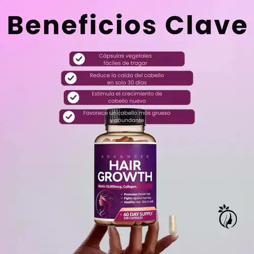 ¿Cansada de tratamientos que no funcionan? Empieza a nutrir tu cabello desde dentro.