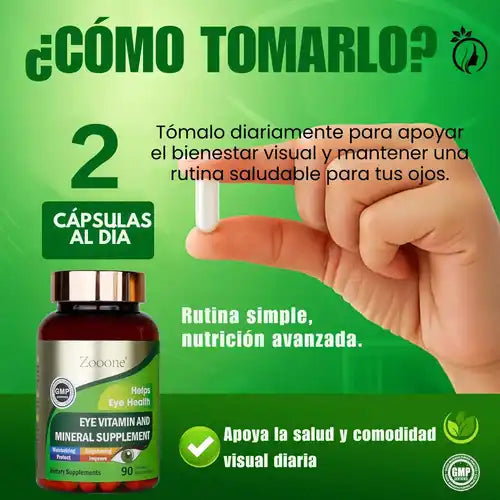 Zooone™ Suplemento de Luteína para los ojos
