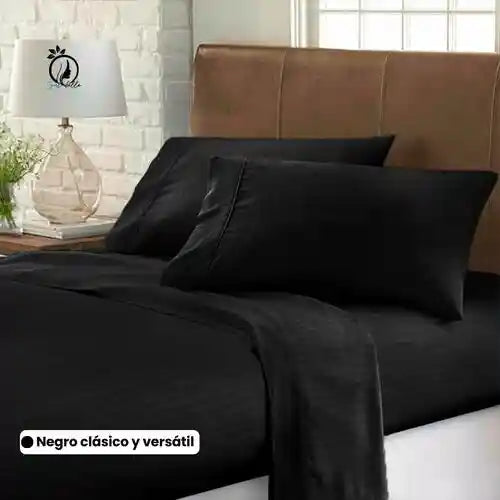 Sabanas premium de poliester + Almohadas GRATIS