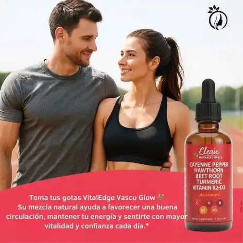 Vascu Glow™ Energía, Circulación y Bienestar Masculino en Cada Gota