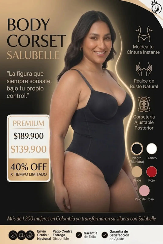 Body Corset Premium con Brasier Integrado ✨
