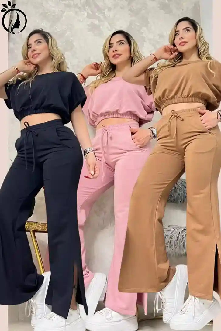 Conjunto Bota Campana con Abertura