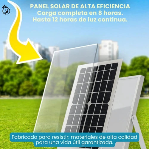 Ilumina tu casa con panel solar: luz fuerte sin cables y sin pagar energía
