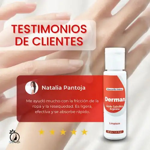 DERMAN® – Crema Íntima Antifúngica y Regeneradora con Registro INVIMA