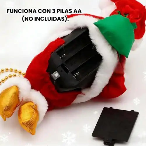 Papá Noel Escalador con Música
