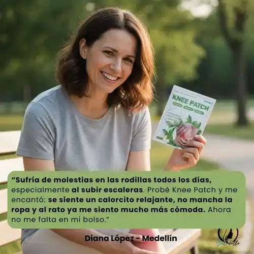 KneePatch® – Parches Naturales para el Dolor de Rodillas