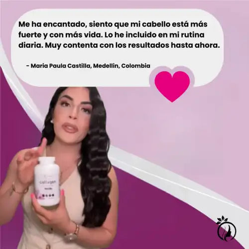 Colágeno VitalCare® para un cabello fuerte y brillante