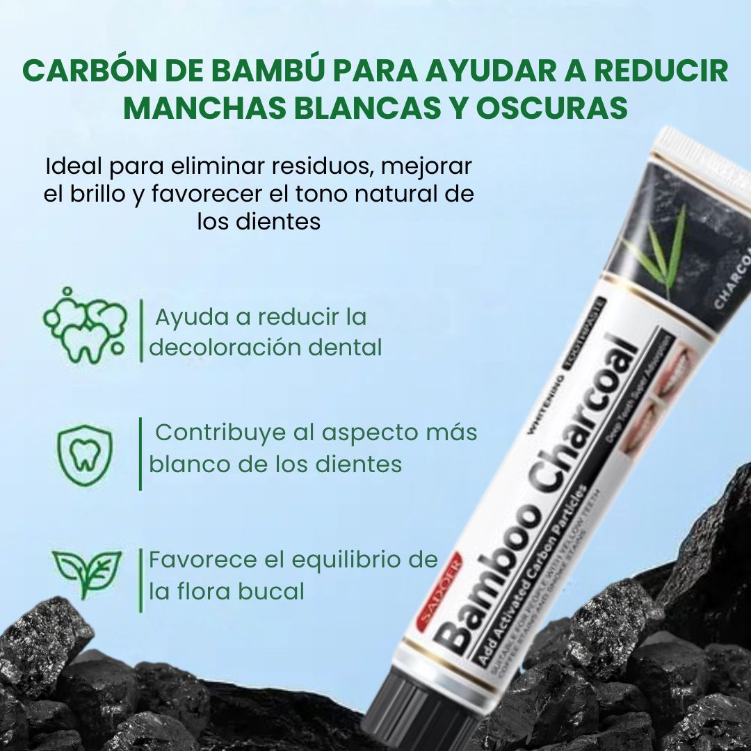 Charcoal® – Frescura y limpieza natural en tu rutina dental