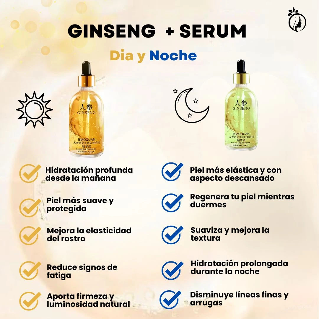 GINSENG 2x1®  Tratamiento completo Día + Noche para tu piel