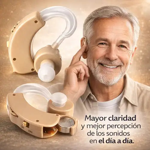 Audífono Amplificador de Sonido – Escucha con Más Claridad y Comodidad