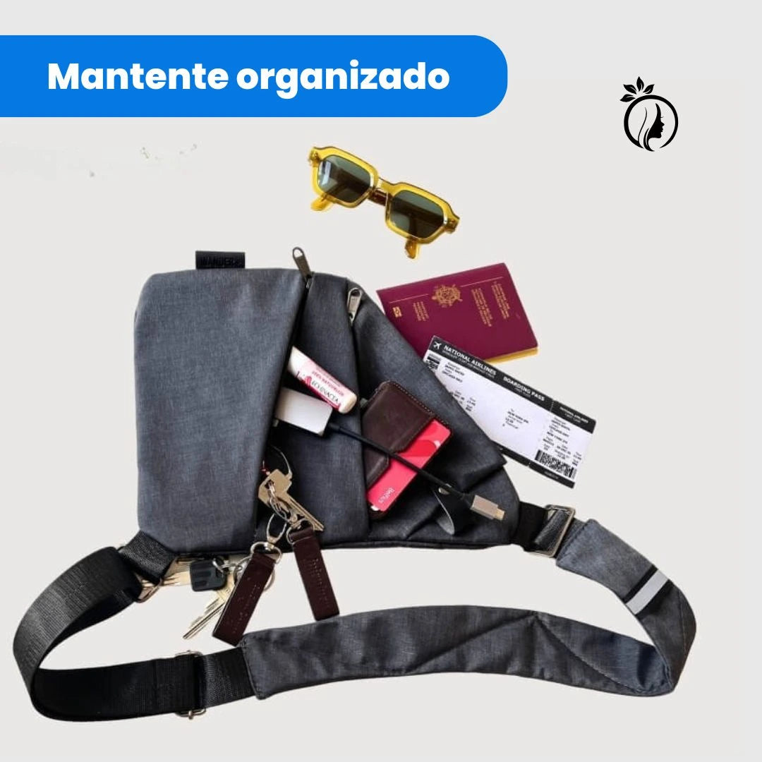 FlyHugz® Bolso Antirrobo Lleva Todo Seguro