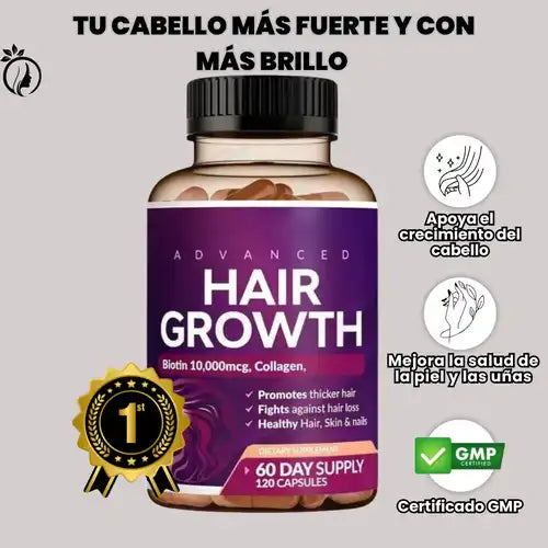 ¿Cansada de tratamientos que no funcionan? Empieza a nutrir tu cabello desde dentro.