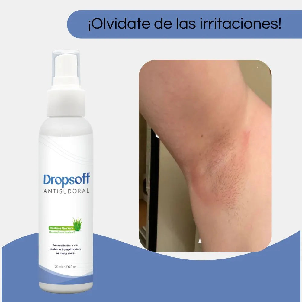 DropsOff: Protección Total Contra Sudor, Olores y Manchas