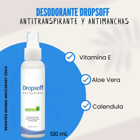 DropsOff: Protección Total Contra Sudor, Olores y Manchas