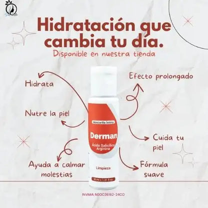 DERMAN® – Crema Íntima Antifúngica y Regeneradora con Registro INVIMA