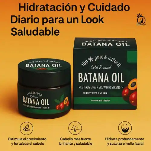 Aceite de Batana 100% Puro Nutre y Fortalece el Cabello